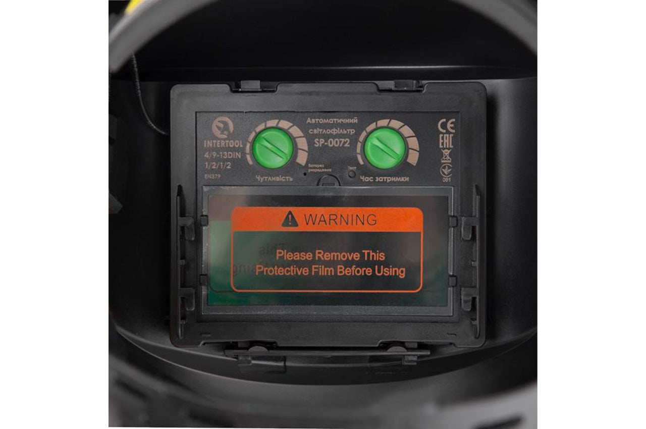 Маска сварочная Intertool - хамелеон 0062