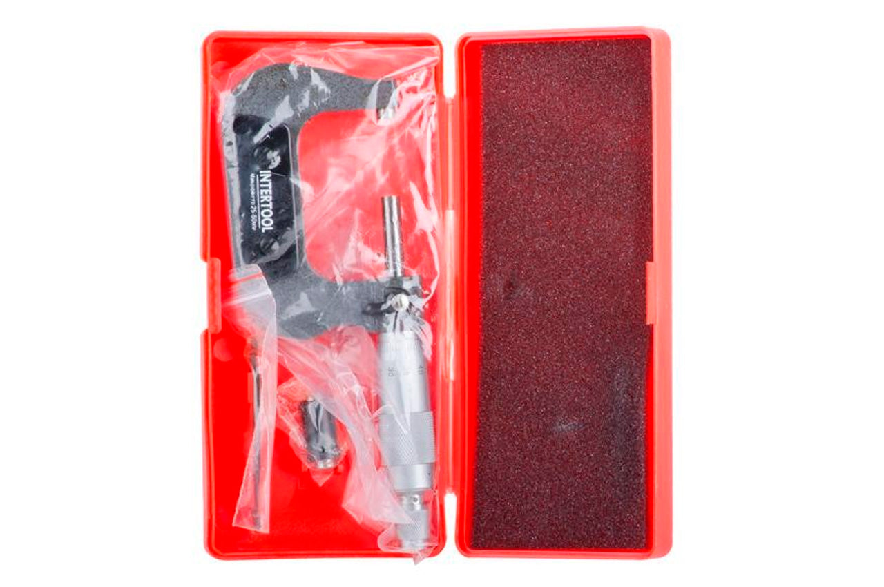 Микрометр Intertool - 25 x 50 мм 0,01 мм