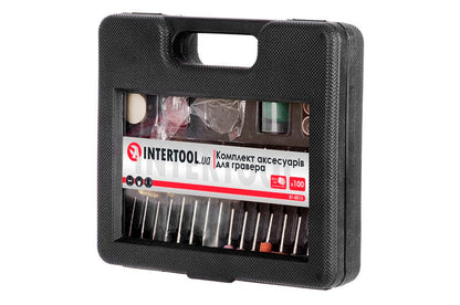 Комплект аксессуаров для гравера Intertool - 100 ед.