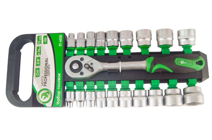 Набор инструмента Intertool - 20 ед. x 3/8" SemiPro