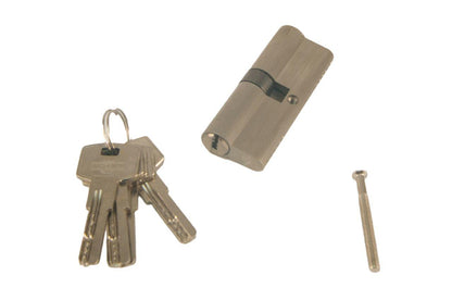 Цилиндр лазерный Imperial - IC 80 мм 40/40 к/к-металл SN (цинк)