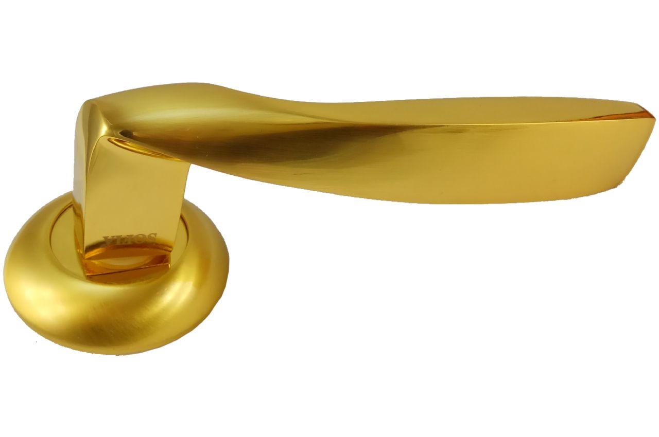 Ручка на розетке FZB - Sofia C78Q15 SB/PB