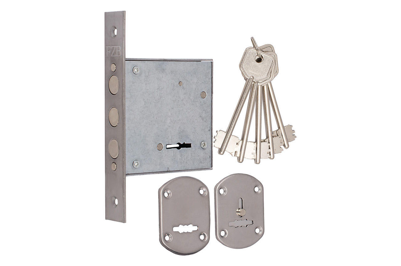 Замок врезной FZB - CY1351 CP