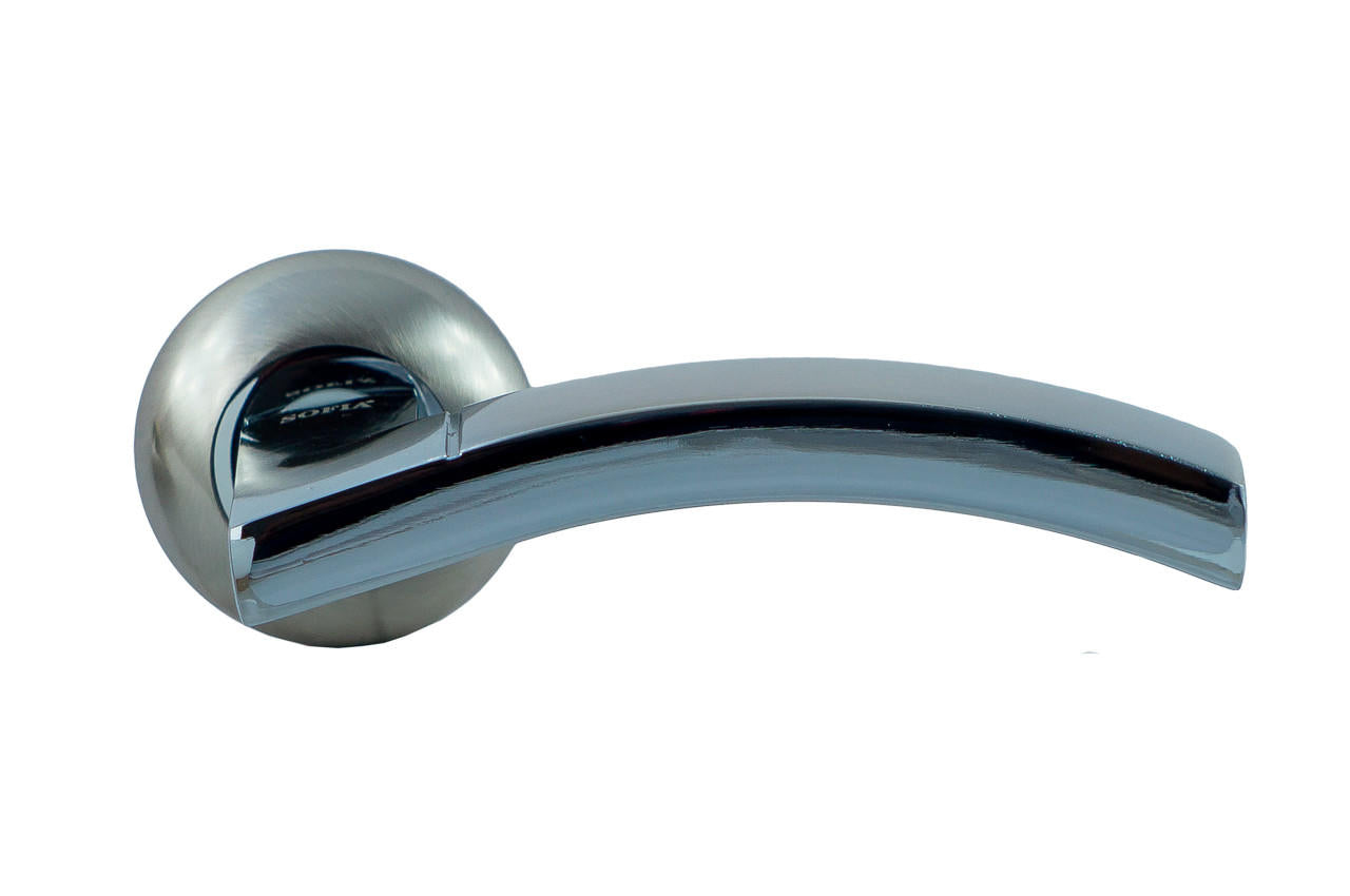 Ручка на розетке FZB - Sofia C19Q15 SN/CP