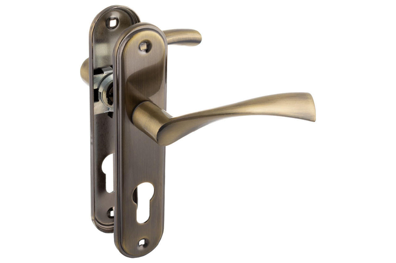 Ручка на планке под цилиндр FZB - 62 мм ET-002 AB