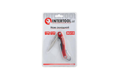 Нож универсальный Intertool - 194 мм складной HT-0596