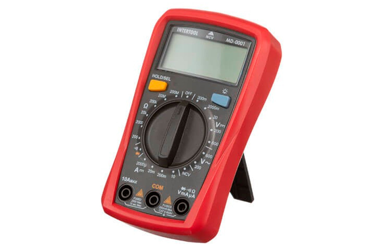 Мультиметр цифровой Intertool - CAT II-300В x CAT I-600В