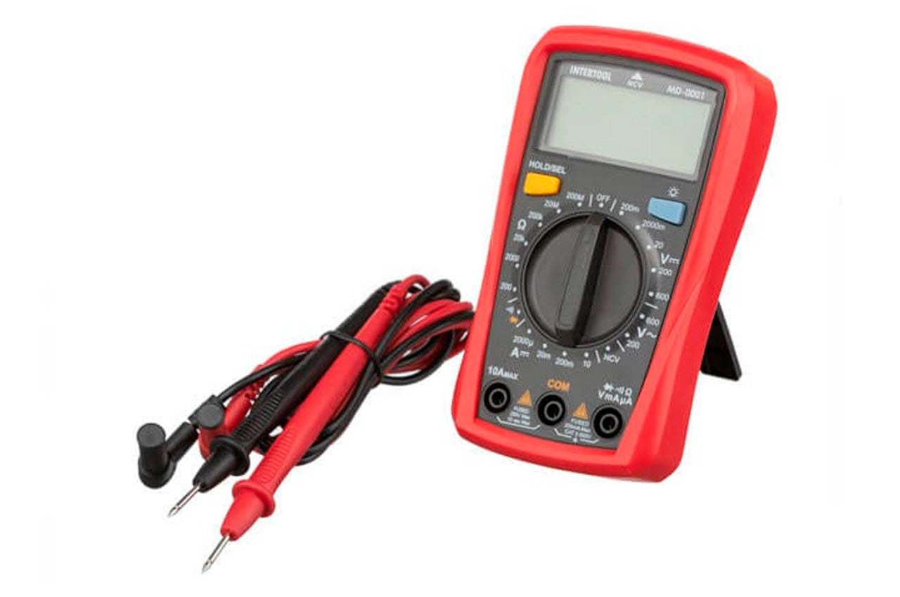 Мультиметр цифровой Intertool - CAT II-300В x CAT I-600В