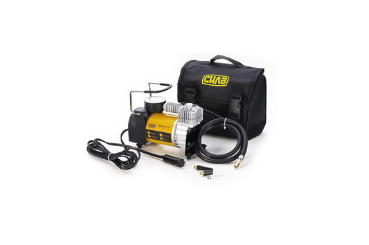 Автомобільний мінікомпресор Сила - 12 В x 10 bar x 35 л/хв, однопоршневий