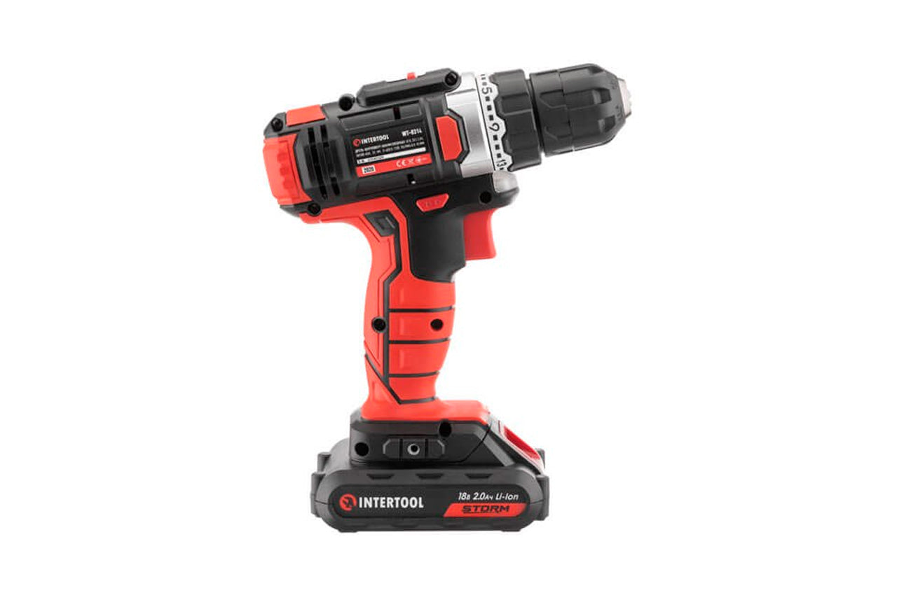 Шуруповерт аккумуляторный Intertool - 18 В SemiPRO WT-0314