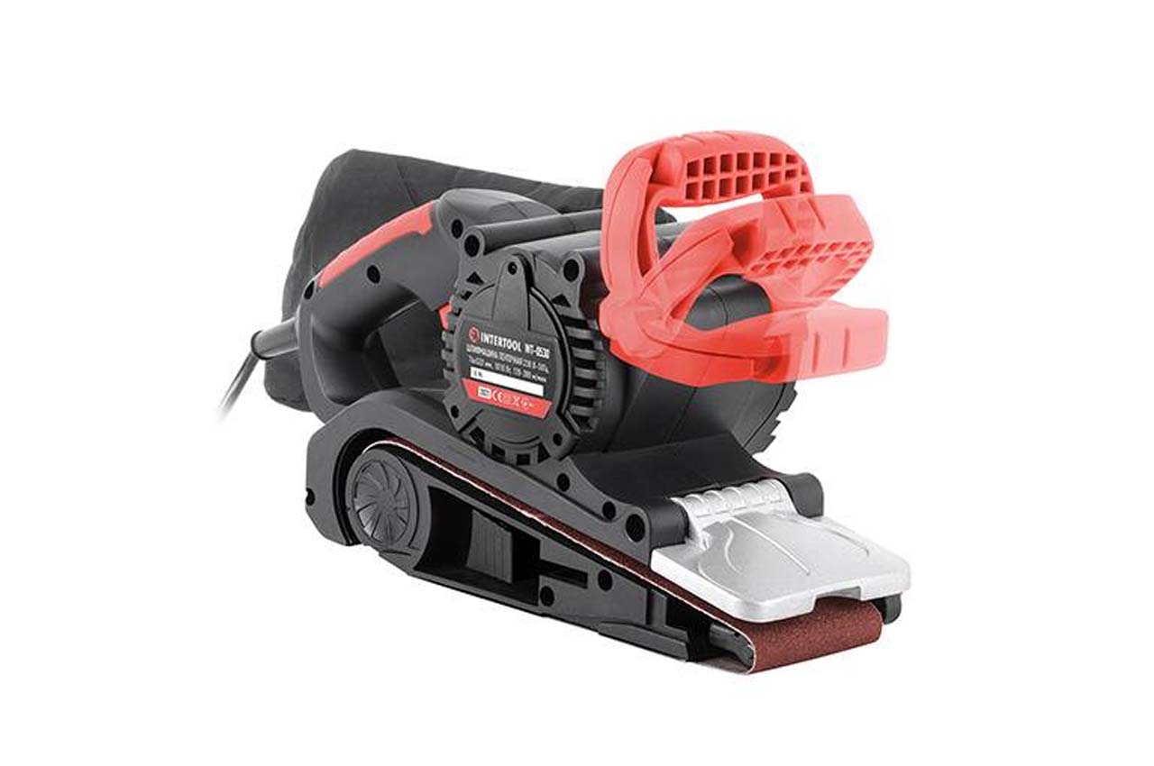 Ленточная шлифмашина Intertool - Storm 1010Вт