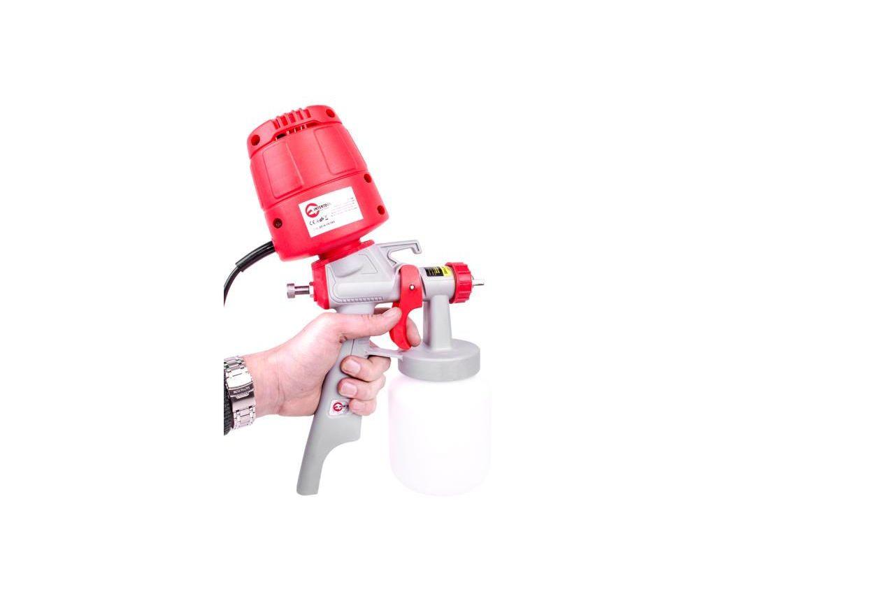 Краскопульт электрический HVLP Intertool - 450Вт x 1000 мл