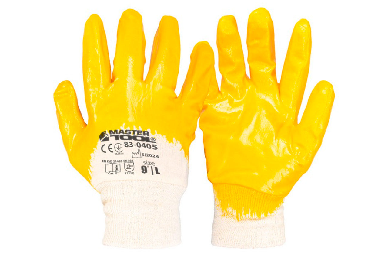 Перчатки Mastertool - нитрил 9"