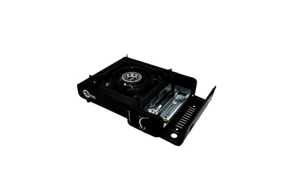 Плита газова портативна Intertool - 342 x 275 x 113 мм з адаптером