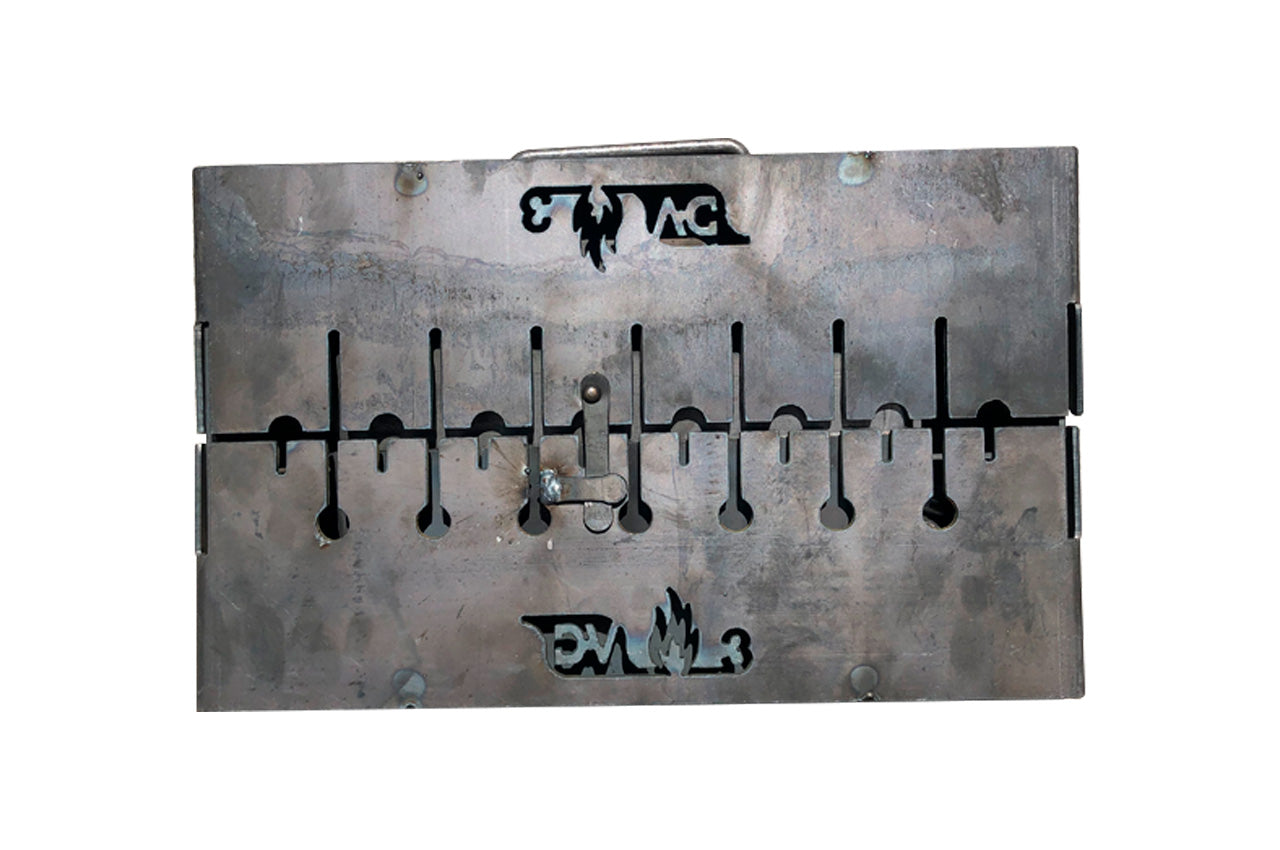 Мангал-чемодан DV - 8 шп. x 3 мм