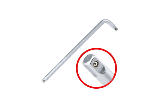 Вороток L-образный Intertool - 1/2" x 400 мм