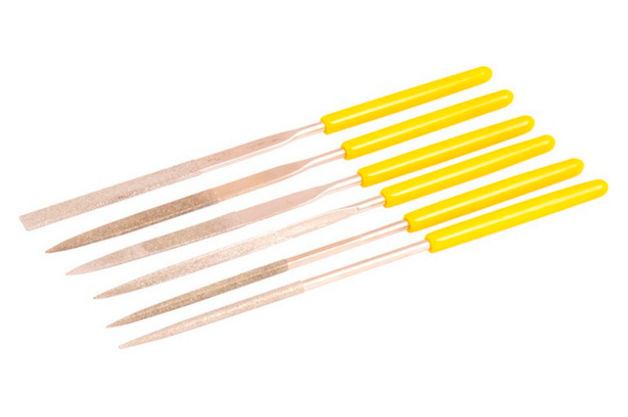 Набор алмазных надфилей Mastertool - 6 шт.