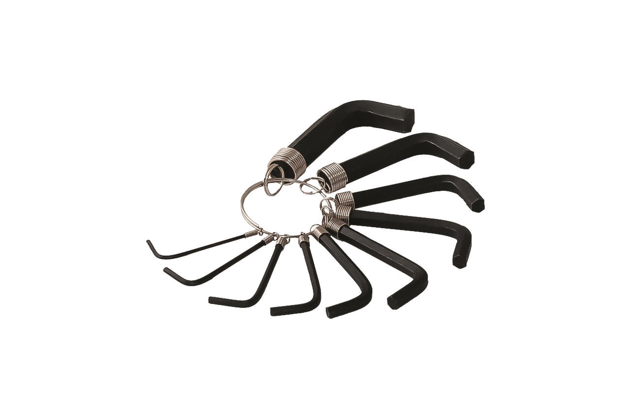 Набор шестигранных ключей Mastertool - 10 шт. брелок