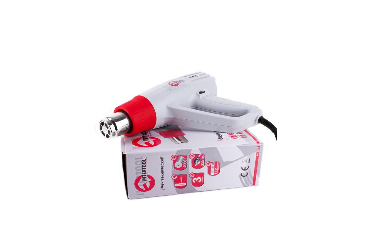 Фен промышленный Intertool - 2000 Вт DT-2420
