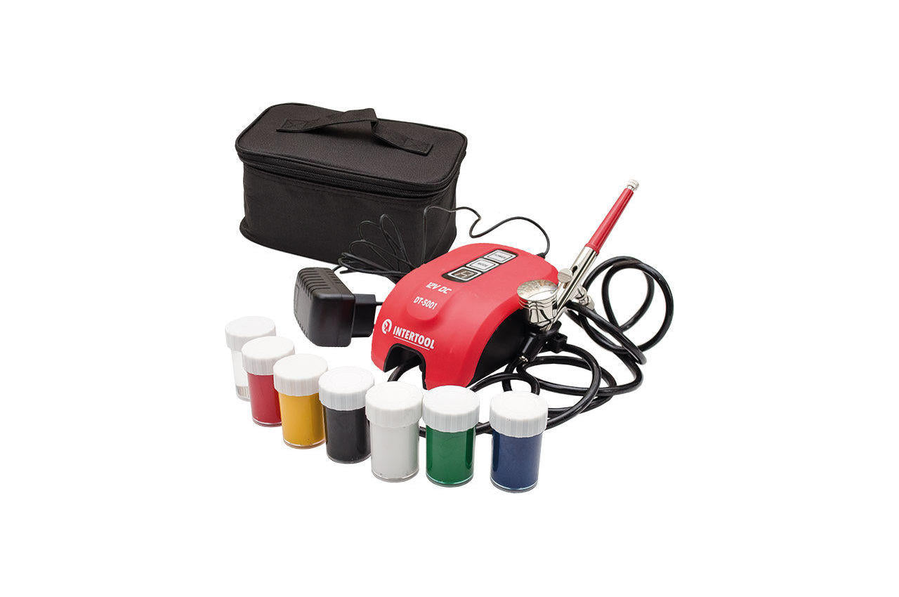 Электроаэрограф Intertool - 12 Вт