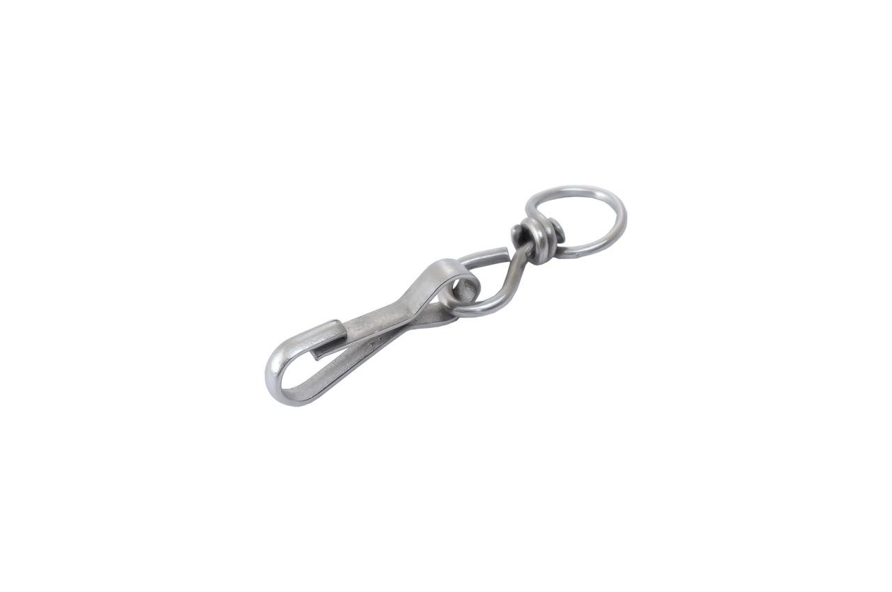 Карабин пружинный с вертлюгом Apro - 30 мм