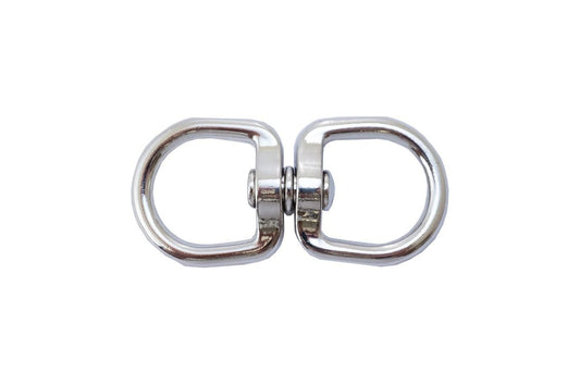 Вертлюг кольцо-кольцо Apro - 6 мм никель