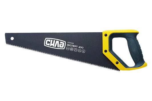 Ножовка по дереву Сила - 450 мм x 7T x 1" x 3D тефлон