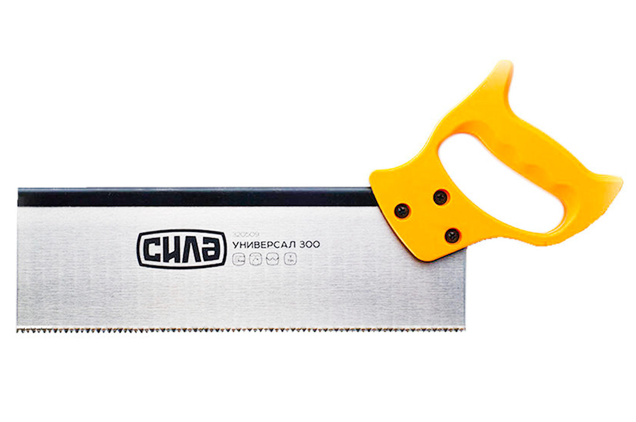 Ножовка по дереву пасовочная Сила - 300 мм x 7T x 1" x 2D