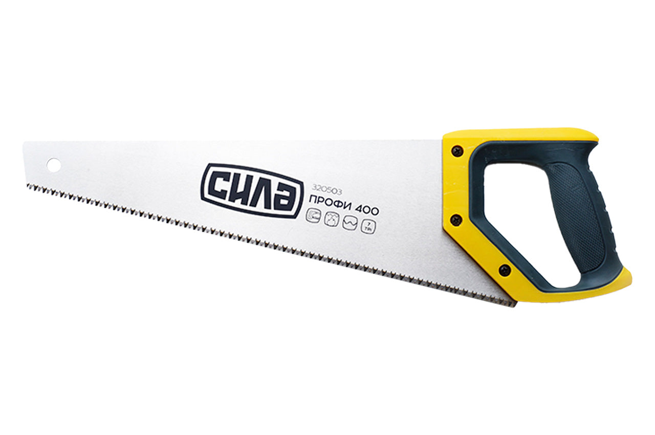 Ножовка по дереву Сила - 450 мм x 7T x 1" x 3D