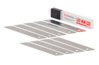 Лезвие сегментное Intertool - 18 мм x 7 сегментов (10 шт.) Pro