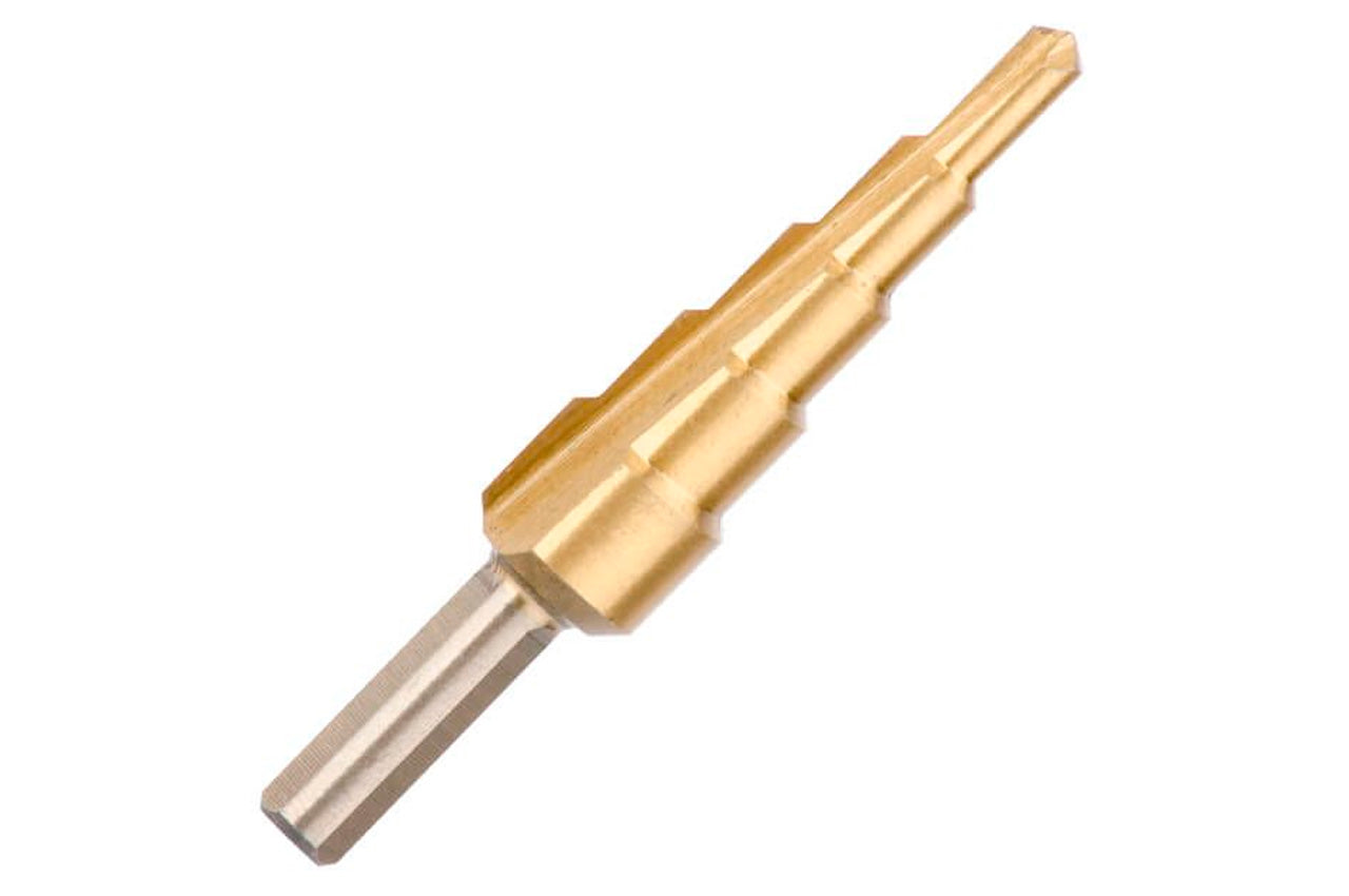 Сверло ступенчатое по металлу Intertool - 4-12 мм