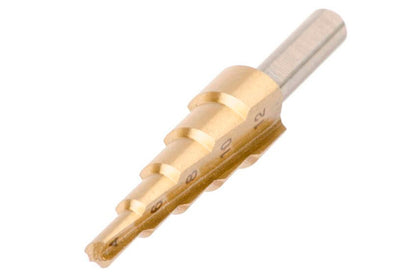 Сверло ступенчатое по металлу Intertool - 4-12 мм