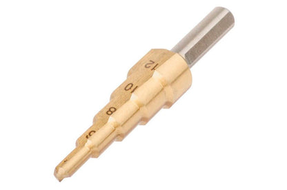 Сверло ступенчатое по металлу Intertool - 4-12 мм