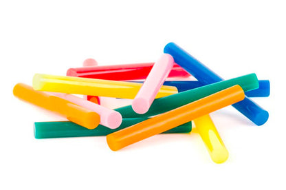 Клеевые стержни Intertool - 11,2 x 100 мм цветные (12 шт.)