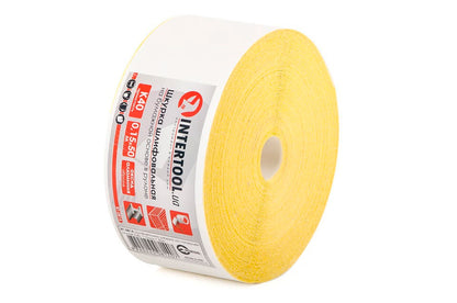 Шлифовальная шкурка Intertool - 115 мм x 50 м x P40 бумага