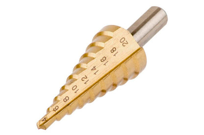 Сверло ступенчатое по металлу Intertool - 4-20 мм