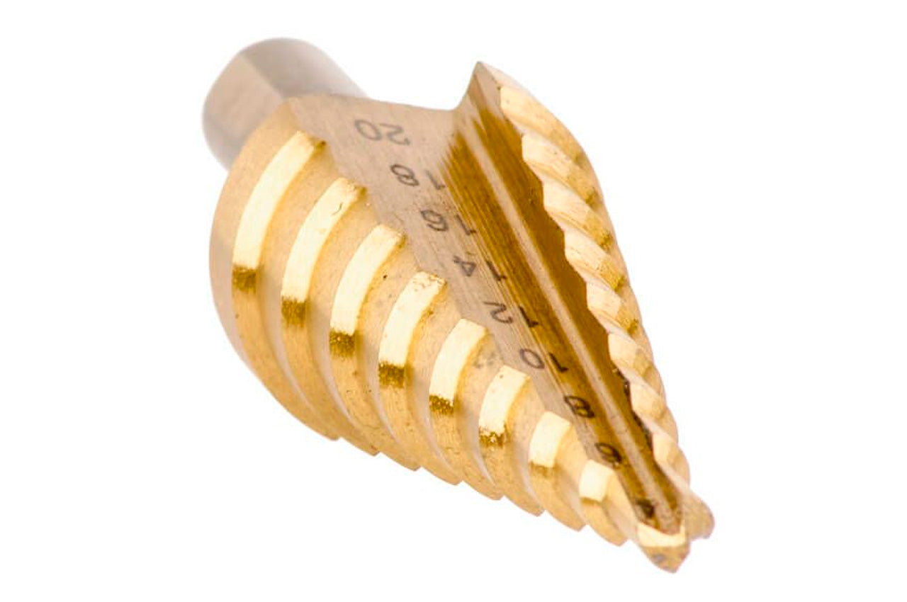 Сверло ступенчатое по металлу Intertool - 4-20 мм