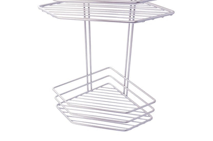 Полка для ванной FZB - 200 x 650 мм угловая тройная, нержавейка