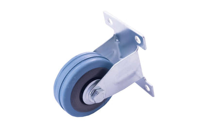 Опора колесная FZB - 50 мм неповоротная серая