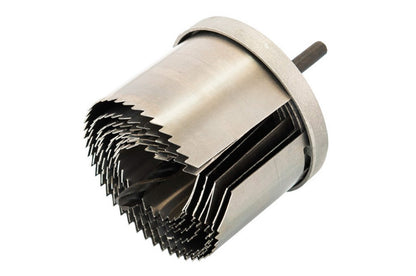 Набор корончатых сверл по гипсокартону Mastertool - 7 шт. (25-64 x 43 мм) удлиненные