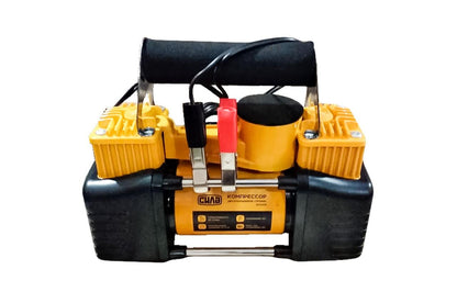 Автомобільний мінікомпресор Сила - 12 В x 10 bar x 85 л/хв, двопоршневий