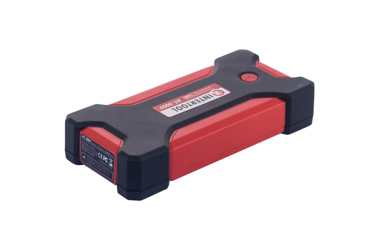 Пускозарядное устройство Intertool - 12000mAh AT-3009