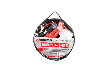 Провода пусковые Intertool - 300 A x 2,5 м