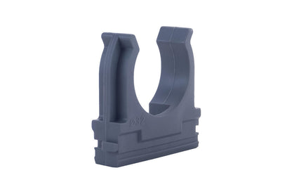 Клипса для гофры Apro - 32 мм серая (50 шт.)