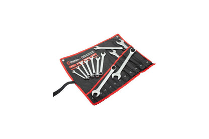 Набор рожково-накидных ключей Intertool - 12 шт. (8-30 мм) в чехле