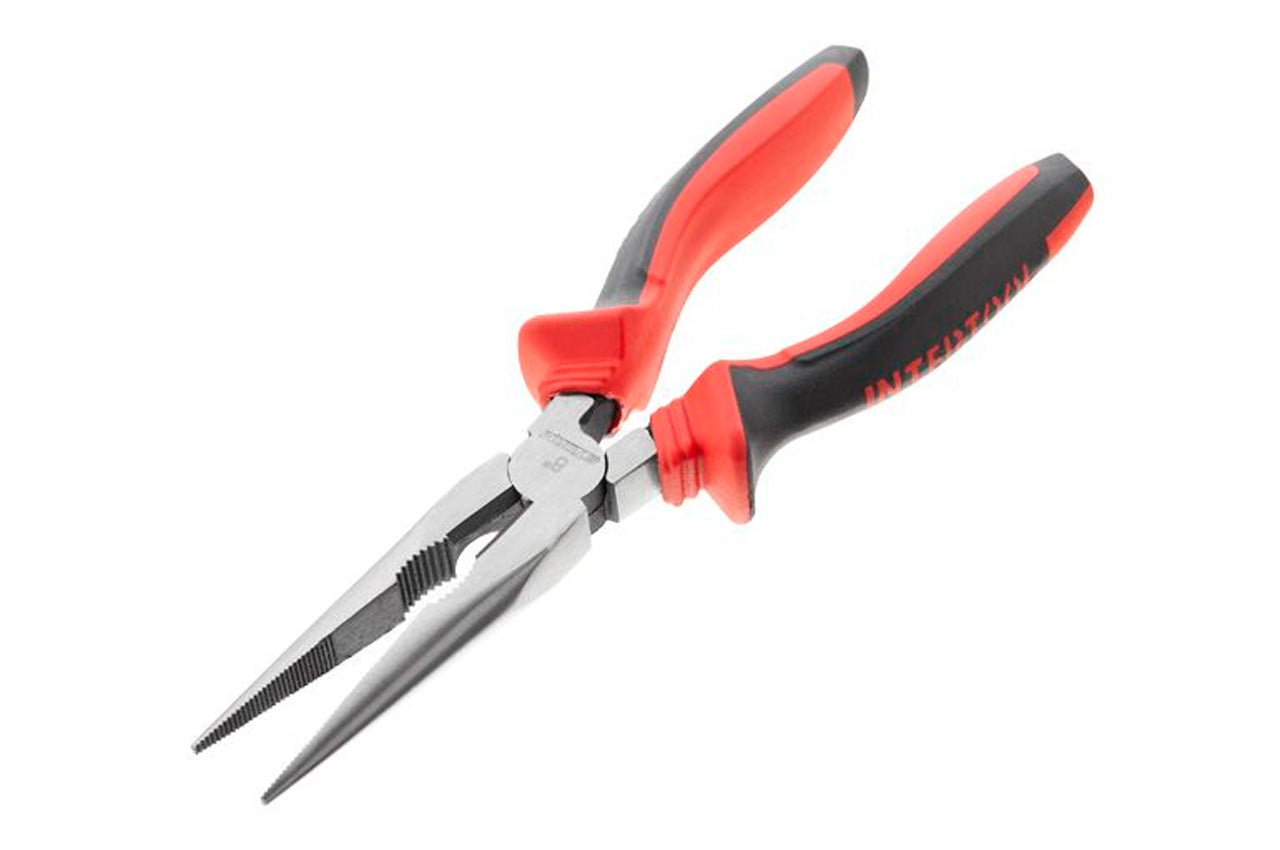 Плоскогубцы удлиненные прямые Intertool - 200 мм фосфат