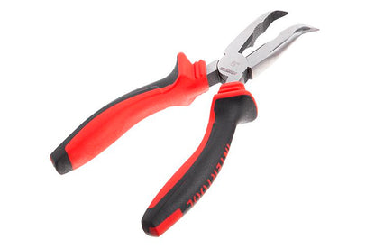 Плоскогубцы удлиненные изогнутые Intertool - 160 мм фосфат