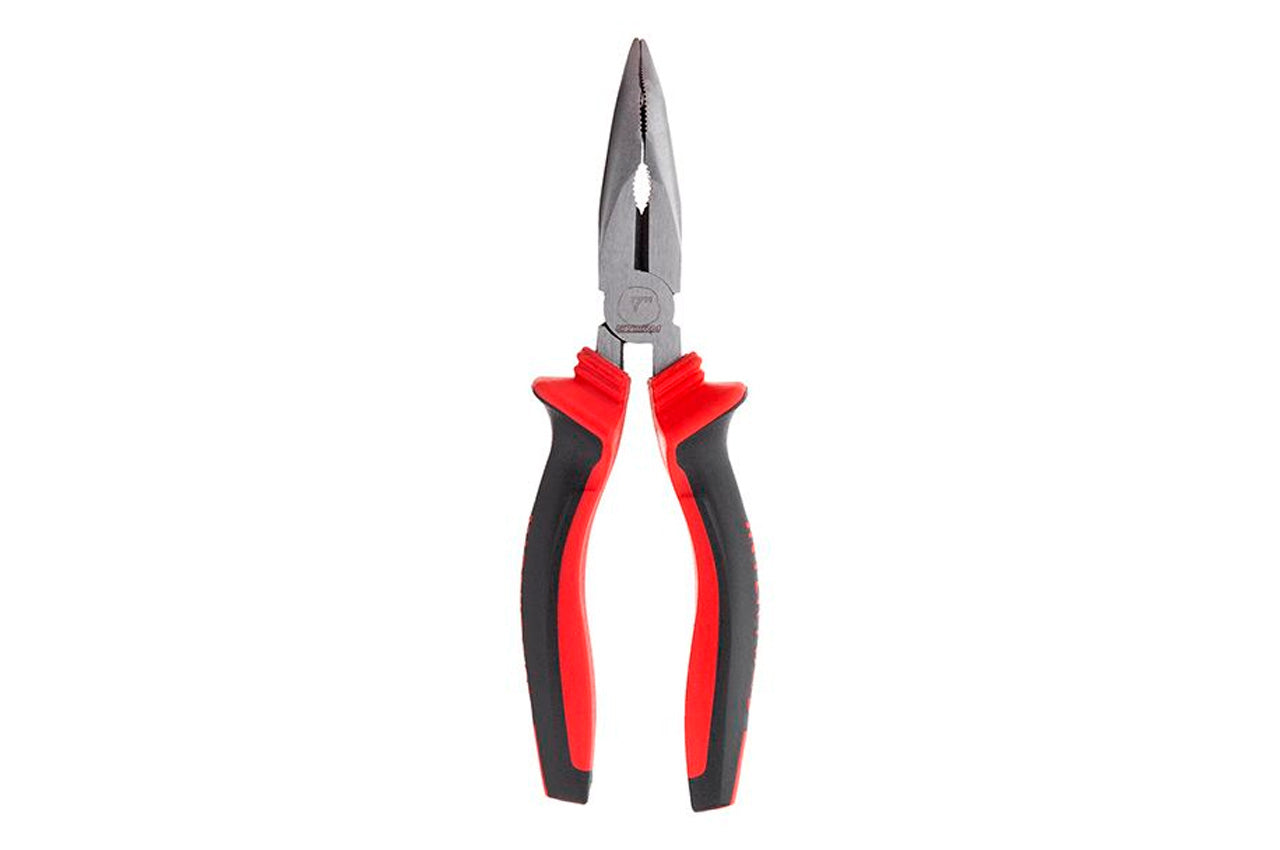 Плоскогубцы удлиненные изогнутые Intertool - 180 мм фосфат