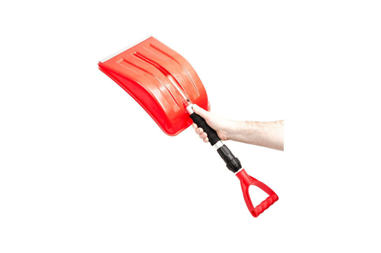 Лопата для снега автомобильная Intertool - 680-870 мм телескоп