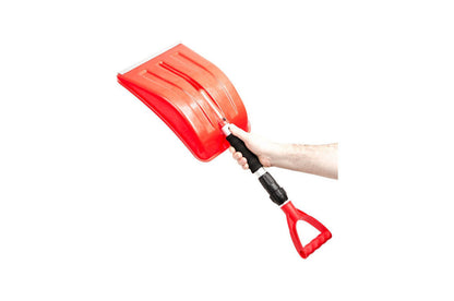 Лопата для снега автомобильная Intertool - 680-870 мм телескоп